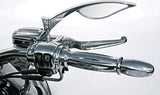 Kuryakyn 2556 Motorcycle Lighting Accessory: Kellermann BL 1000, Handlebar End LED Running/Turn Signal/Blinker Light, White/Amber - Throttle City Cycles