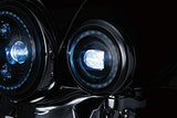 Kuryakyn 2466 Orbit Vision 4-1/2in. LED Passing Lamps with White Halo - Pair - Throttle City Cycles
