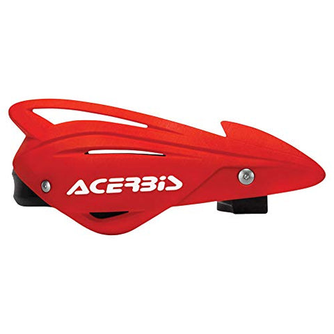 Acerbis Tri-Fit Handguards - Red - Throttle City Cycles