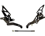 Driven Racing Rearset Tt Yamaha Fz07 DRP-709-BK - Throttle City Cycles