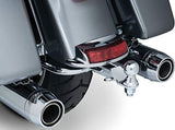 Kuryakyn 7657 Motorcycle Accessory: Receiver Hitch with 1-7/8" Diameter Trailer Hitch Ball for 2014-19 Harley-Davidson Touring Motorcycles, Black/Chrome - Throttle City Cycles