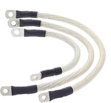 All Balls - 79-3013-1 - Battery Cable Kit, Black - Throttle City Cycles