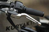 Kuryakyn 6668 Motorcycle Handlebar Accessory: Clutch and Brake Trigger Levers for 2014-19 Harley-Davidson XL Motorcycles, Silver, 1 Pair - Throttle City Cycles