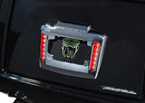 Ciro Lighted License Plate Frame Holder for Tri Glide (chrome) - Throttle City Cycles
