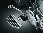 Kuryakyn 7916 Motorcycle Foot Controls: Driver or Passenger ISO Board Conversions, Chrome, 1 Pair - Throttle City Cycles