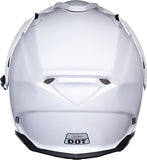 Bell Mag-9 Open Face Motorcycle Helmet (Solid Gloss Pearl White) - Throttle City Cycles