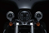 Kuryakyn 2466 Orbit Vision 4-1/2in. LED Passing Lamps with White Halo - Pair - Throttle City Cycles