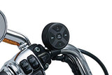 Kuryakyn 2716 MTX Road Thunder Weather Resistant Motorcycle Speaker Accessory: Bluetooth Audio Controller Remote, Universal Fit for Motorcycles with 7/8" Through 1-1/4" Diameter Handlebars, Satin Black - Throttle City Cycles