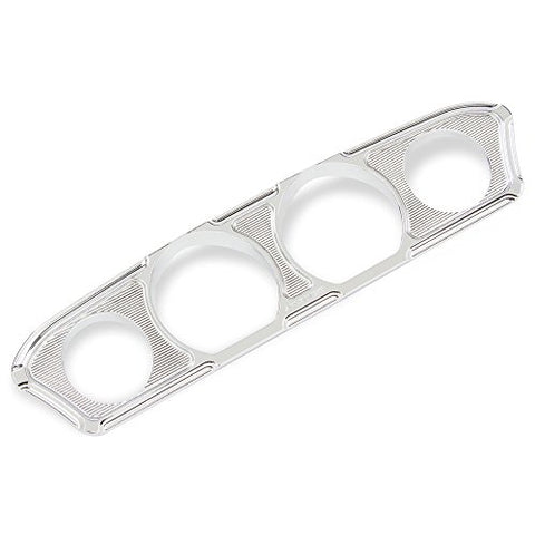 Arlen Ness Beveled Chrome Inner Fairing Gauge Trim 30-341 - Throttle City Cycles