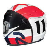 HJC RPHA-10 Ben Spies Replica III Full Face Motorcycle Helmet - Red/White/Blue, X-Large - Throttle City Cycles