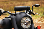 Kuryakyn 2719 MTX Road Thunder Weather Resistant Motorcycle Sound Bar Plus: 300 Watt Handlebar Mounted Audio Speakers with Bluetooth, USB Power Charger, - Throttle City Cycles