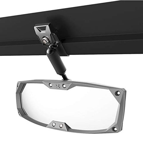Seizmik Black Halo-R Rearview Mirror with ABS Bezel Pro-Fit for Can-Am 2016-2018 Defender/Defender Max HD5/8/10, and Polaris 2015-2018 Ranger Models 18058 - Throttle City Cycles
