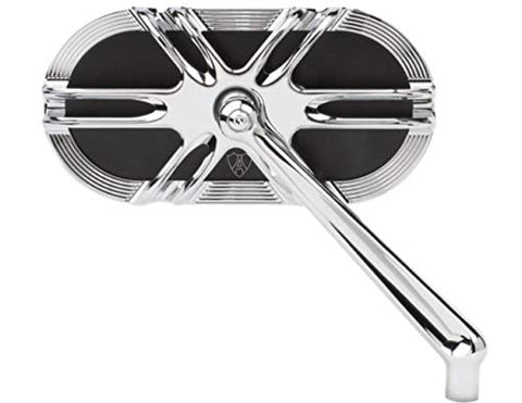 Arlen Ness Deep Cut Mirror Right Chrome 13-167 - Throttle City Cycles