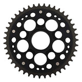 SuperSprox RST-736-43-BLK Black Stealth Sprocket - Throttle City Cycles