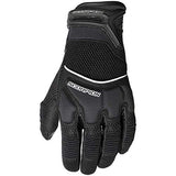 Scorpion EXO Coolhand II Women's Vented Textile Motorcycle Glove - Black, All - Throttle City Cycles