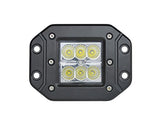Totron T1230 Cube FLUSH MOUNT Six 5W SPOT (PAIR) - Throttle City Cycles