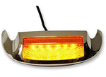 Custom Dynamics GEN-FT-AS Front LED Fender Tip Housing - Amber LED - Smoke Lens - Throttle City Cycles
