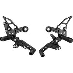 Driven Racing TT Rearset (Black) for 14-15 Honda Grom - Throttle City Cycles