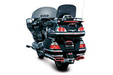 Kuryakyn 3202 Motorcycle Lighting Accent Accessory: Single Circuit LED Saddlebag Molding Set with Red Lens for 2001-10 Honda Gold Wing GL1800 Motorcycles, Chrome - Throttle City Cycles