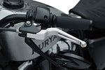 Kuryakyn 6668 Motorcycle Handlebar Accessory: Clutch and Brake Trigger Levers for 2014-19 Harley-Davidson XL Motorcycles, Silver, 1 Pair - Throttle City Cycles