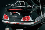 Kuryakyn 3215 Motorcycle Lighting Accent Accessory: LED Lighted Trunk Lid Handle for 2001-17 Honda Gold Wing GL1800 Motorcycles, Chrome - Throttle City Cycles