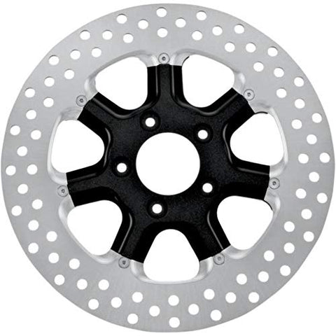 Roland Sands Design Diesel 11.5in. Two-Piece Brake Rotor - Black Ops - Throttle City Cycles