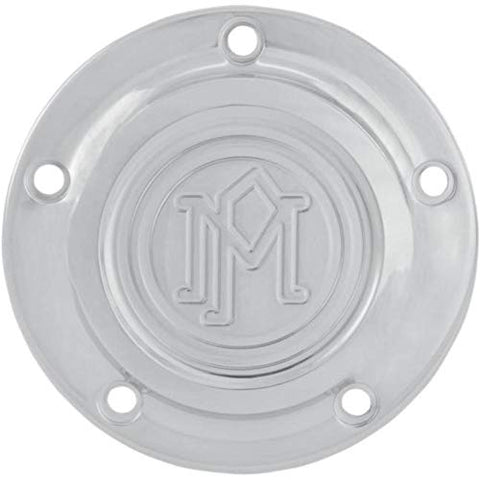 Performance Machine Scallop Chrome 5-Hole Points Cover 0177-2029-CH - Throttle City Cycles