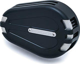 Kuryakyn 9893 Crusher Maverick Pro Air Cleaner/Filter Kit for 2008-17 Harley-Davidson Motorcycles, Satin Black - Throttle City Cycles
