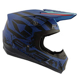 EVS T5 Grappler Adult Off-Road Motorcycle Helmet - Matte Dark Blue / Small - Throttle City Cycles