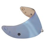 HJC HJ-26 RST-Mirrored Anti-Fog Tear-Off Pin Prepared Blue Uni - Throttle City Cycles
