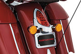 Kuryakyn LED Lighted Curved License Plate Frame - Throttle City Cycles