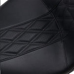 Le Pera LK-997BRGT2 Outcast GT 2UP Seat with Backrest - Perforated Black Double Diamond - Throttle City Cycles