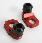 Driven Racing Axle Block Slider - Red - Throttle City Cycles