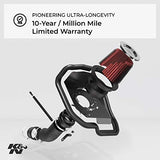 K&N Cold Air Intake Kit: High Performance, Guaranteed to Increase Horsepower: Fits 2001-2017 HARLEY DAVIDSON (Fat Bob, Dyna Low Rider, Switchback, Softail Slim, Heritage, other select models)57-1137 - Throttle City Cycles