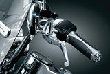 Kuryakyn 1080 Motorcycle Handlebar Accessory: Boss Blades Adjustable Clutch Lever for 1996-2017 Harley-Davidson Motorcycles with Cable Clutch, Chrome, 1 Pair - Throttle City Cycles