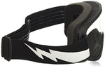 Biltwell Moto 2.0 Lightning Bolt Goggles - Throttle City Cycles
