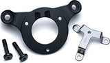 Kuryakyn 9893 Crusher Maverick Pro Air Cleaner/Filter Kit for 2008-17 Harley-Davidson Motorcycles, Satin Black - Throttle City Cycles
