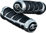Kuryakyn 6367 Premium Kinetic Handlebar Grips: Universal Fit for Motorcycles with 7/8" Diameter Bars, - Throttle City Cycles