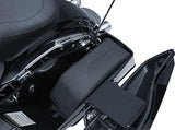 Kuryakyn 5202 Insulated Motorcycle Saddlebag Cooler Bag with Bottle Opener: Holds 18 Cans or 12 Bottles, Black, Pack of 1 - Throttle City Cycles