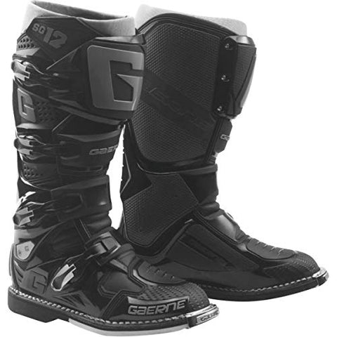 Gaerne SG-12 Black Boots - Throttle City Cycles