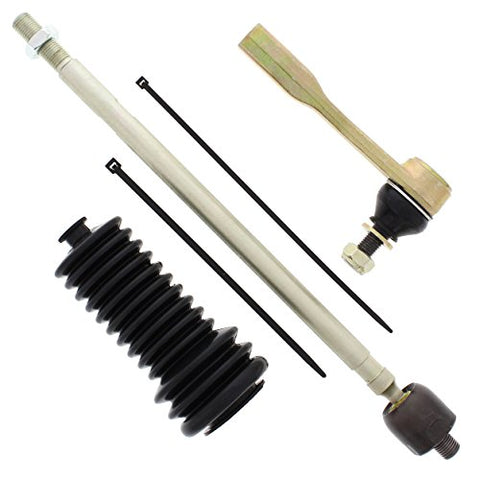 All Balls 51-1060-R Right Tie Rod End Kit,SILVER,medium - Throttle City Cycles