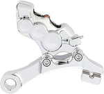 Arlen Ness 02-302 6-Piston Differential Bore Rear Brake Caliper/Bracket - Chrome - Throttle City Cycles