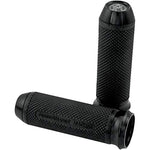 Performance MacHine Elite Grips Black for Harley-Davidson All Models 1984-2011 - Throttle City Cycles