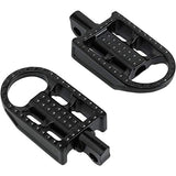 Biltwell (FP-MSH-SS-BK) Mushman Harley-Davidson Foot Pegs-Black - Throttle City Cycles