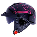LS2 Helmets Rebellion Motorcycle Half Helmet - Throttle City Cycles