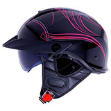 LS2 Helmets Rebellion Motorcycle Half Helmet - Throttle City Cycles