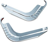 Kuryakyn 7223 Motorcycle Accent Accessory: Rear Bumper Accents for 2009-19 Harley-Davidson Trike Motorcycles, Chrome, 1 Pair - Throttle City Cycles