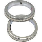 Custom Dynamics WA56-CC Wrap-Around LED Marker Lights - Chrome for 56mm Forks - Throttle City Cycles
