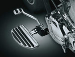 Kuryakyn 7916 Motorcycle Foot Controls: Driver or Passenger ISO Board Conversions, Chrome, 1 Pair - Throttle City Cycles