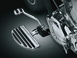 Kuryakyn 7916 Motorcycle Foot Controls: Driver or Passenger ISO Board Conversions, Chrome, 1 Pair - Throttle City Cycles